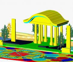 鼓山國小社區通學道街道景觀意象改造案